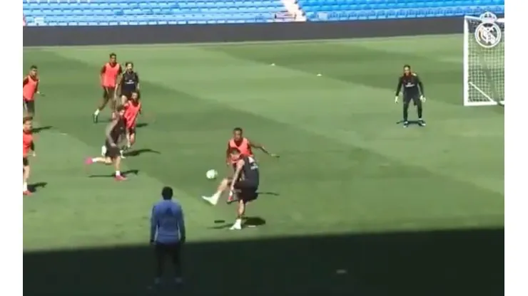 La jugada entre James e Isco que terminó en gol de Benzema y causó la euforia de Sergio Ramos