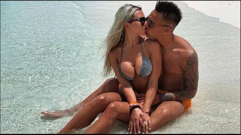 El tierno posteo de la novia de Lautaro Martínez por el cumpleaños del jugador: "Siempre creciendo juntos"