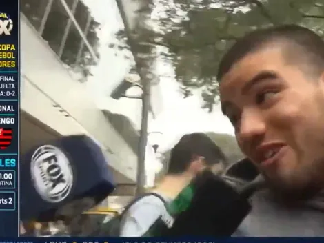 Weigandt se escapó rápido de la prensa y nos hizo llorar: "Estoy con un asunto con el baño"