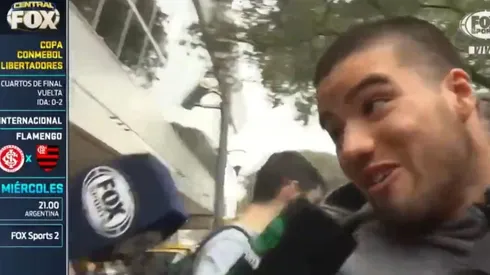 Weigandt se escapó rápido de la prensa y nos hizo llorar: "Estoy con un asunto con el baño"