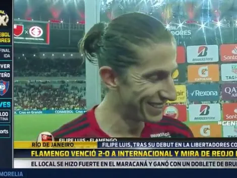 ¿River o Boca? Filipe Luis tiró contra quién le gustaría jugar la final de la Libertadores