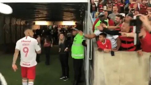 Guerrero se fue del Flamengo al Inter después de Rusia 2018.