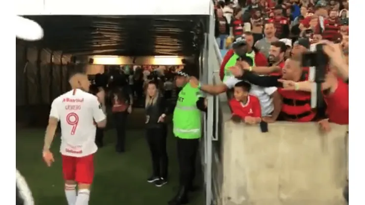 Guerrero se fue del Flamengo al Inter después de Rusia 2018.