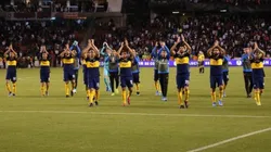 Los jugadores de Boca.