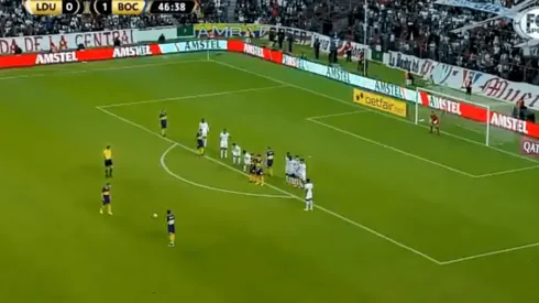 De Rossi tenía razón: Bebelo Reynoso convirtió un gol bárbaro de tiro libre