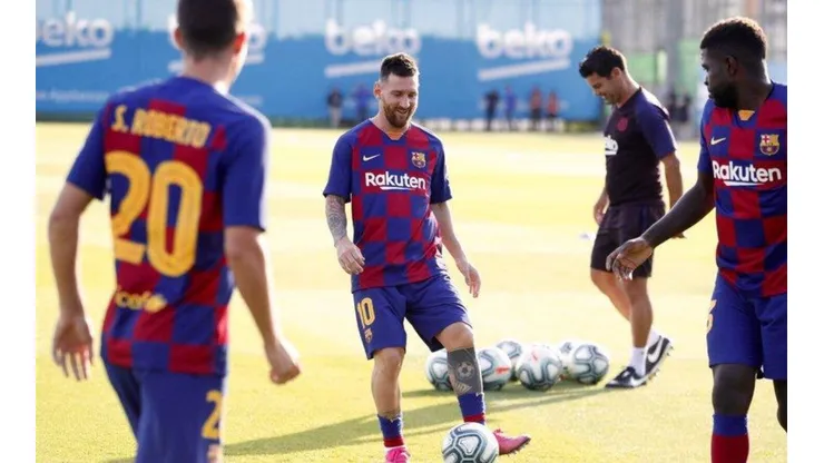 Betis 'escuchó' que Messi podría jugar el fin de semana y tiró el tuit del día