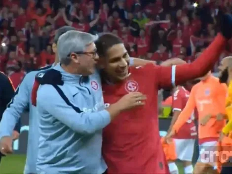 En la previa de jugar contra su ex, Paolo Guerrero fue elogiado por el DT del Inter de Porto Alegre