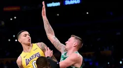 Los jugadores de los Celtics se burlaron de Kyle Kuzma y se prendió la rivalidad con los Lakers