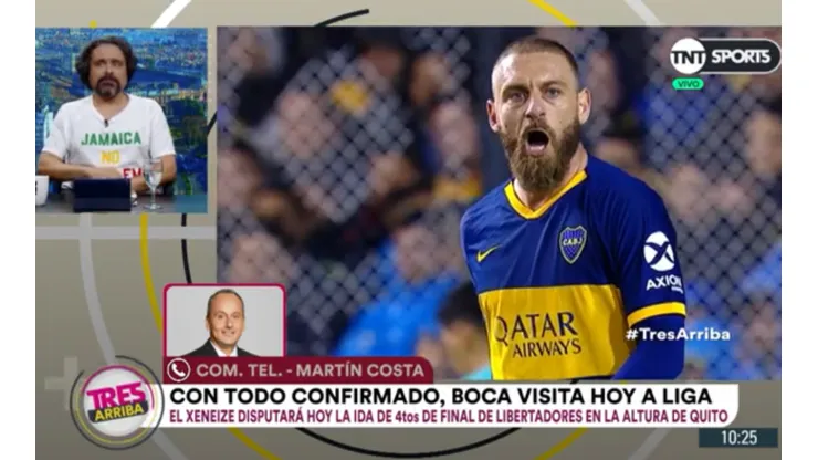 En TNT Sports contaron que un jugador de Boca sintió la altura y sufrió falta de aire