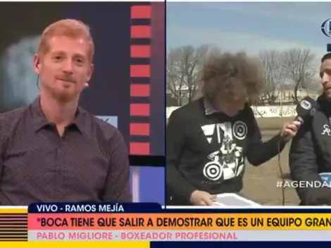 Migliore y el cruce que tuvo con un ex-River: "Lo fui a buscar y me terminó pidiendo la camiseta"