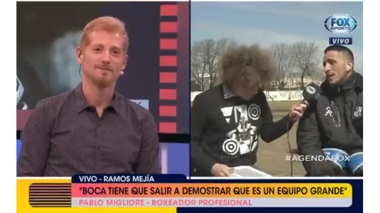 Migliore y el cruce que tuvo con un ex-River: "Lo fui a buscar y me terminó pidiendo la camiseta"