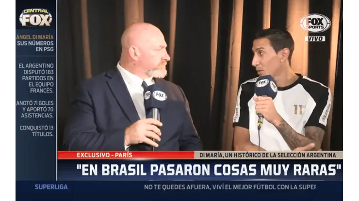 Todavía hay impotencia: Di María habló de la derrota contra Brasil en la última Copa América
