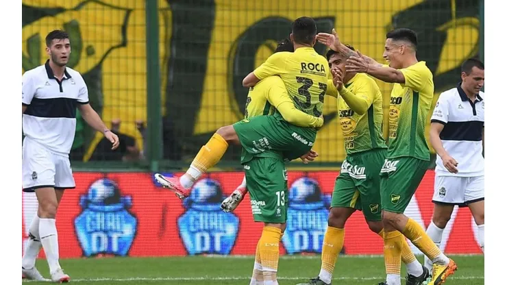 Gimnasia La Plata vs. Defensa y Justicia por la Superliga.