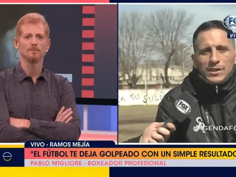 Migliore, recargado: "Me encantaría jugar con River, siempre los tuvimos de hijo"