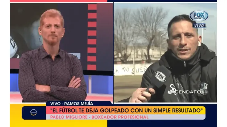 Migliore, recargado: "Me encantaría jugar con River, siempre los tuvimos de hijo"