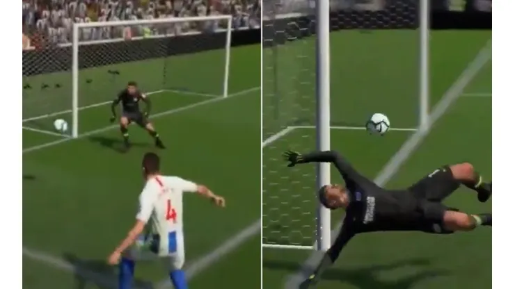 ¡No lo podemos creer! El gol más insólito del FIFA 19