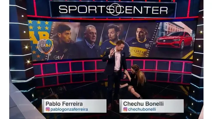 El blooper de Chechu Bonelli arrancando SportsCenter: "Uy, te la dí, ¿no?"