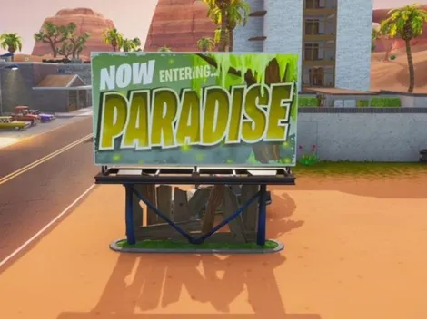 Cambios en el mapa de Fortnite ¡Moisty Palms cada vez más cerca!