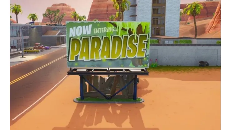 Cambios en el mapa de Fortnite ¡Moisty Palms cada vez más cerca!