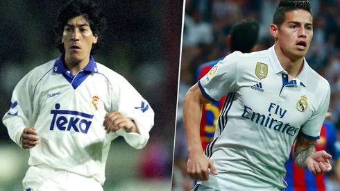 La razón por la que en España comparan a James Rodríguez con Iván Zamorano