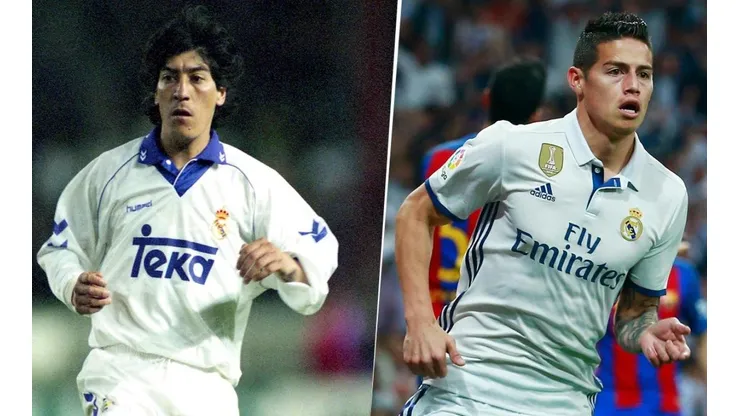 La razón por la que en España comparan a James Rodríguez con Iván Zamorano