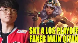 Faker saca el carro con Qiyana y SKT va directo a los Playoffs de la LCK de League of Legends