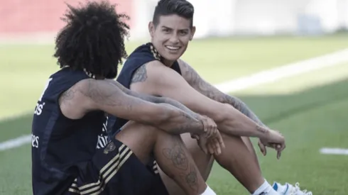 Cincuenta y cincuenta: James Rodríguez tiene un único competidor por la titularidad ante Valladolid