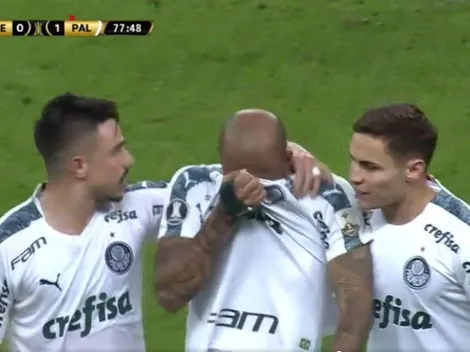 Como nunca lo vimos: Felipe Melo sufrió una nueva expulsión, pero quebró en llanto