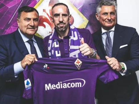 Oficial: Franck Ribéry es nuevo jugador de la Fiorentina