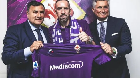 Oficial: Franck Ribéry es nuevo jugador de la Fiorentina