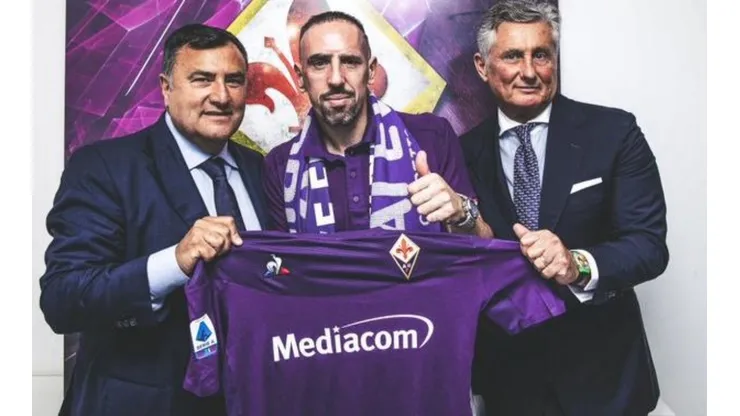 Oficial: Franck Ribéry es nuevo jugador de la Fiorentina