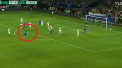 ¡Qué precisión! Madueña la colocó desde fuera del área