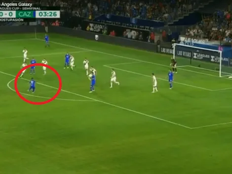 ¡Qué precisión! Madueña la colocó desde fuera del área