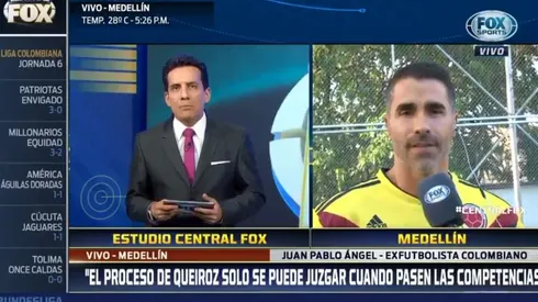 Juan Pablo Ángel fue muy claro sobre Rafael Borré.