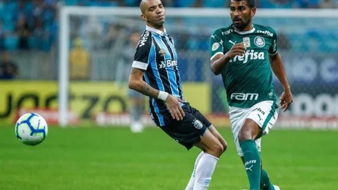 Gremio vs. Palmeiras por la Copa Libertadores.