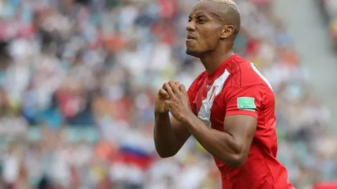 Carrillo metió el primer gol de Perú en Rusia 2018.