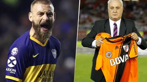 Fiel a su estilo: el Beto Alonso le pegó a De Rossi y aprovechó para cargar a Boca