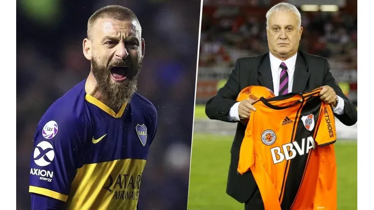 Fiel a su estilo: el Beto Alonso le pegó a De Rossi y aprovechó para cargar a Boca