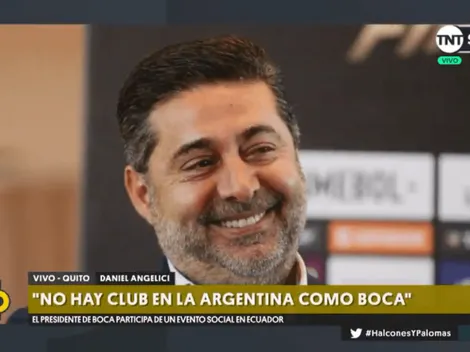 Angelici sacó chapa y tiró: "No hay equipo en Argentina como Boca"