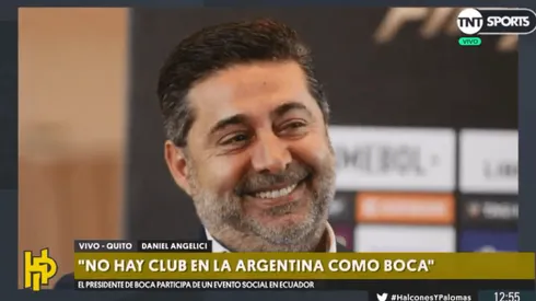 Angelici sacó chapa y tiró: "No hay equipo en Argentina como Boca"