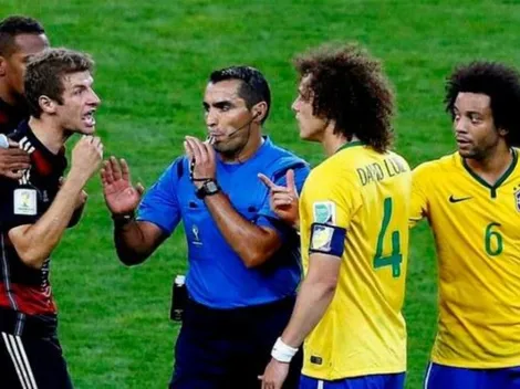 El inesperado presente del árbitro que dirigió en el 7-1 de Alemania sobre Brasil
