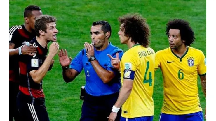 El inesperado presente del árbitro que dirigió en el 7-1 de Alemania sobre Brasil