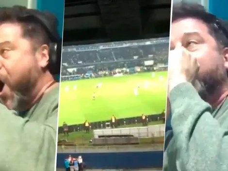 El épico relato de De Paoli en la goleada de River a Racing que explota en Twitter