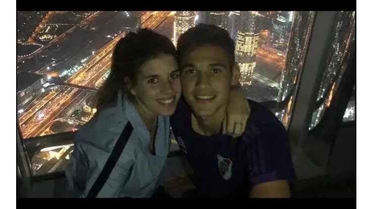 Martínez Quarta fue convocado por primera vez a la Selección y su mujer le dedicó un posteo muy emotivo