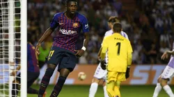 Ousmane Debélé, otro integrante de la enfermería catalana.