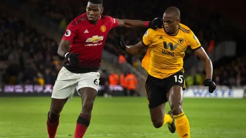 Wolves vs. Manchester United por la Premier League.