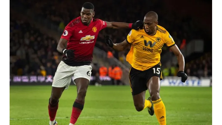 Wolves vs. Manchester United por la Premier League.