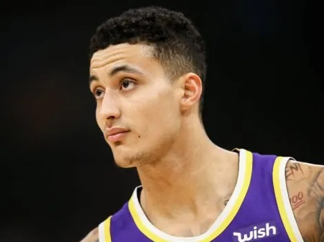 Kyle Kuzma se vistió con lo primero que encontró y lo humillaron por completo en Instagram