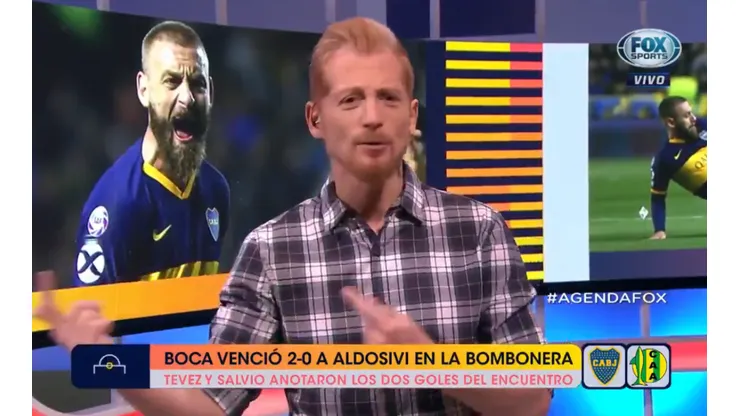 Liberman se deshizo en elogios hacia De Rossi: "En ningún momento parecía un viejito de 36"