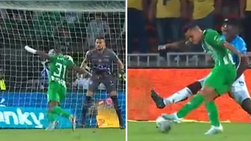 Así fueron los goles de Andrés Reyes y Brayan Rovira.